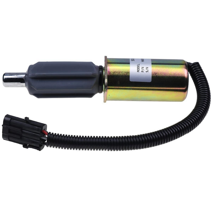 DURAFORCE 12V Fuel Shutoff Solenoid J921978 for CASE Tractor 7110 7120 7130 7140 7150