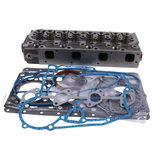 DURAFORCE Complete Cylinder Head & Full Gasket Kit for Kubota Engine V1505 V1505-E2B
