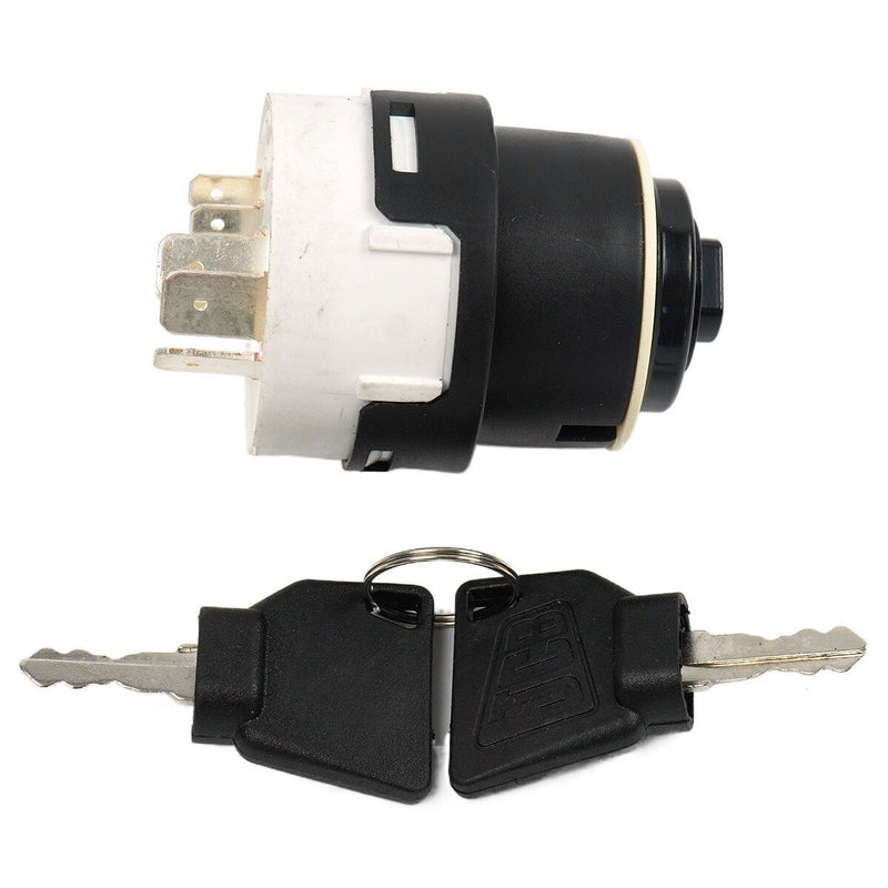 DURAFORCE Ignition Switch w/2Keys 85804674 for New Holland LB110 LB115 LB60 LB75 LB75.B