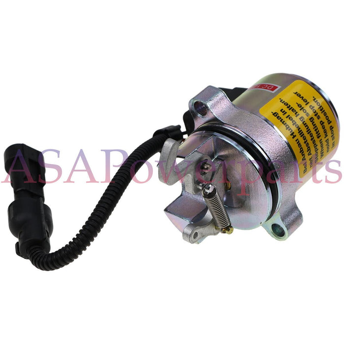 DURAFORCE 12V Stop Solenoid T114678 for Genie GS-3384 GS-3390 GS-4390 GS-5390 S-100 S-125