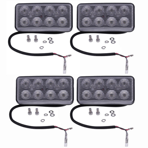 DURAFORCE 4X Led Work Light V0511-53510 for Kubota SVL65-2 SVL65-2C SVL75 SVL75-2 SVL75-2C