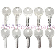 DURAFORCE 10 PCS Key 104466 SKY104466 for Skyjack and Genie Lifts 455