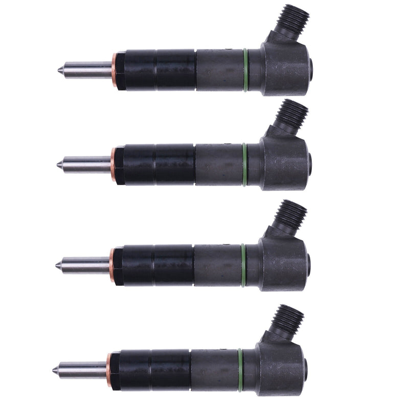 DURAFORCE 4Pcs Fuel Injector SE501962 RE529390 for John Deere 318D 319D 320D 323D 244J