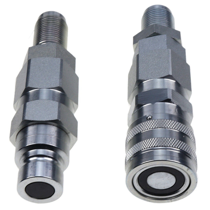 DURAFORCE #10 JIC Thread 1/2" Hydraulic Quick Connect Coupler for New Holland LS140 LS150