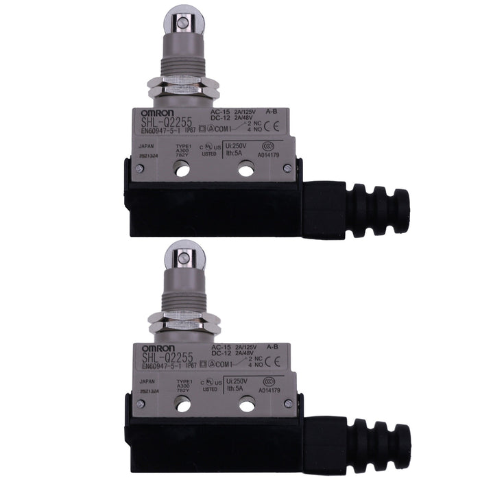 DURAFORCE 2Pcs Limit Switch SHL-Q2255 SHLQ2255 for Omron