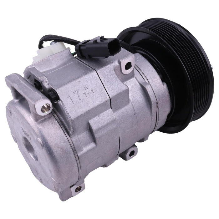 DURAFORCE 10S17C A/C Compressor 305-0325 for CAT Engine C13 C15 C18 Excavator 324D 325D