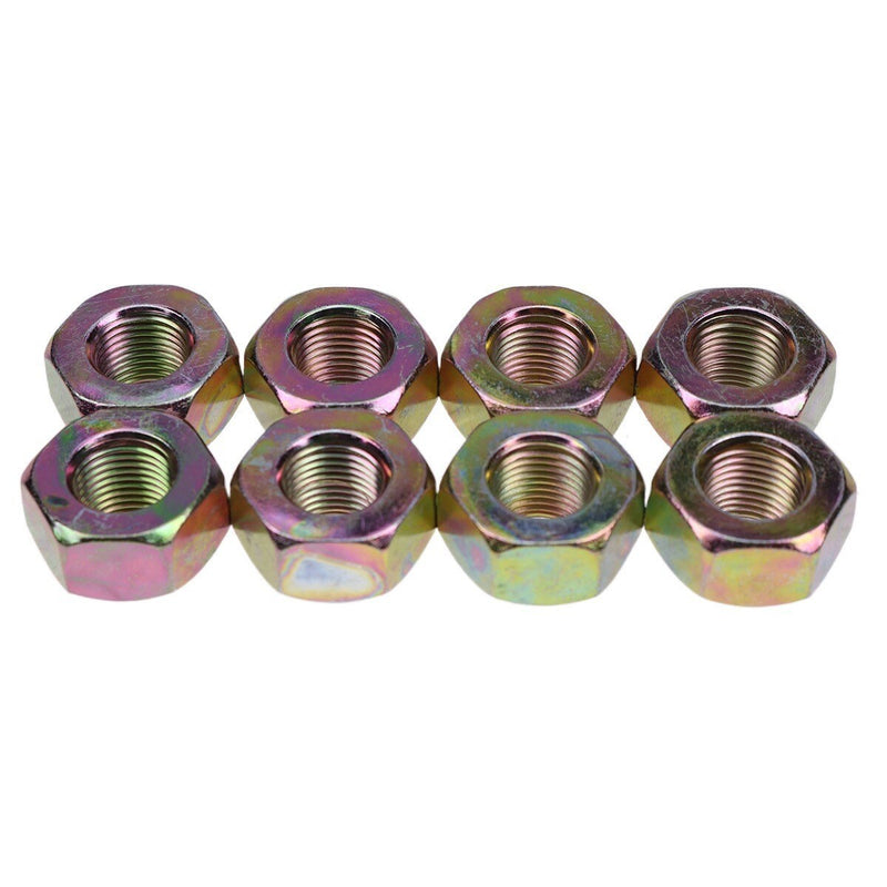 DURAFORCE 8X Wheel Nut 6564669 for Bobcat 1213 1600 2000 2400 2410 444M 500 520 530 533