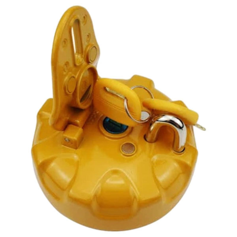 DURAFORCE Fuel Cap w/2 Keys for Komatsu PC60-8 PC70-8 PC100-3 PC100-5 PC110-7 PC120-5