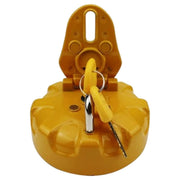 DURAFORCE Fuel Cap w/2 Keys for Komatsu PC60-8 PC70-8 PC100-3 PC100-5 PC110-7 PC120-5