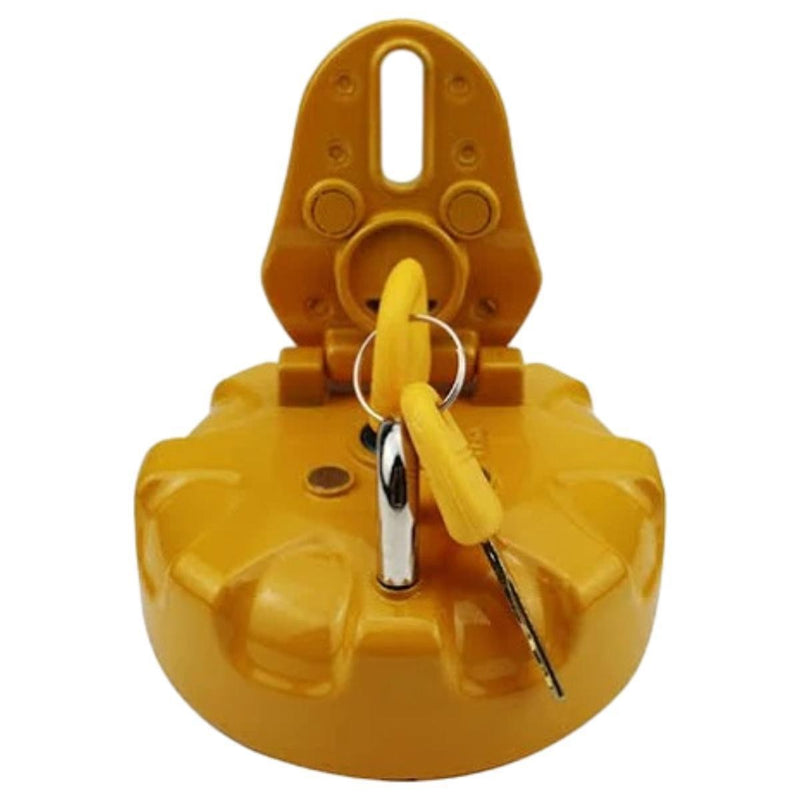 DURAFORCE Fuel Cap w/2 Keys for Komatsu PC60-8 PC70-8 PC100-3 PC100-5 PC110-7 PC120-5