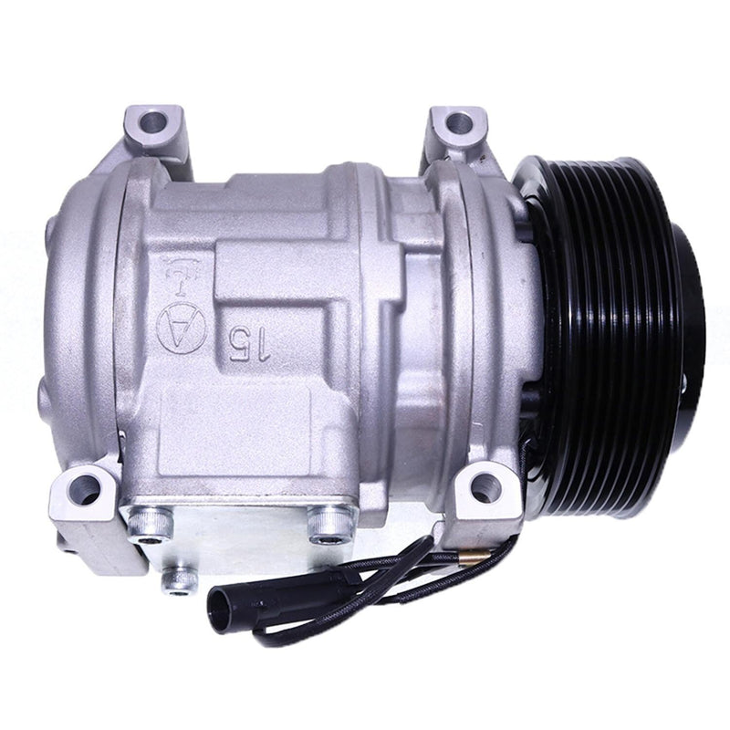 DURAFORCE A/C Compressor AL176858 for John Deere 1654 1854 2054 2104 333D 332D 329D 328D