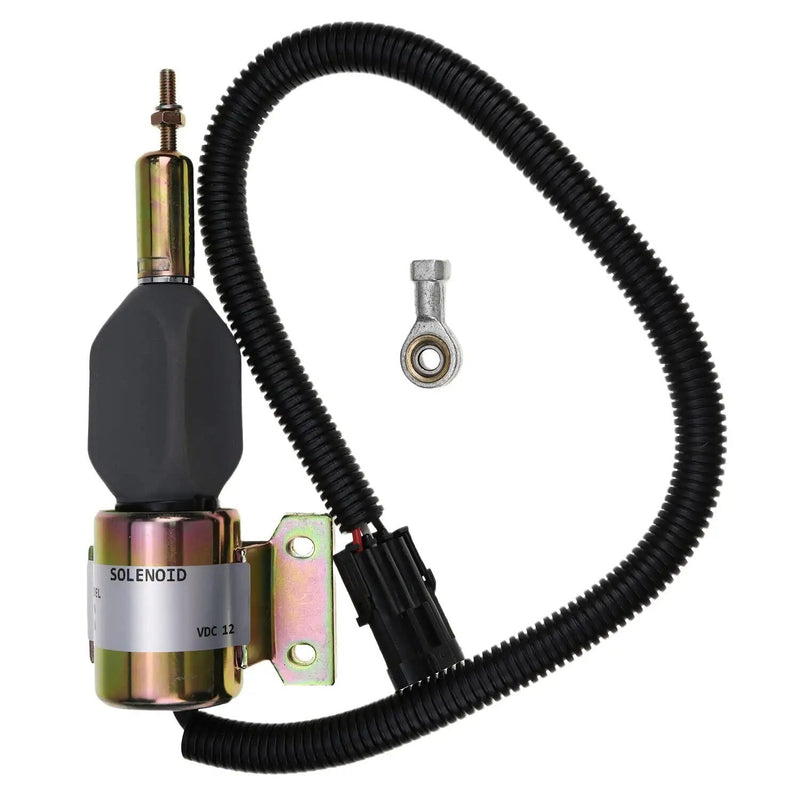 DURAFORCE 12V Stop Solenoid 3935429 SA-4755-12 for Cummins 6BT 5.9L CASE 3185 SPX3200B