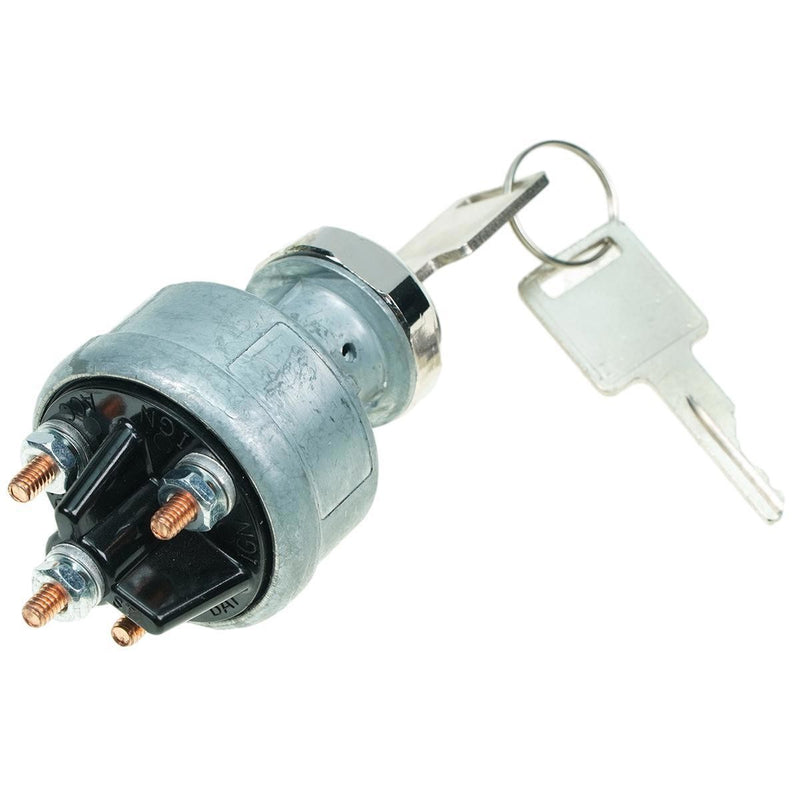 DURAFORCE Ignition Switch w/2 Keys MG641833 for John Deere 570 6675 3375 675 4475 8875