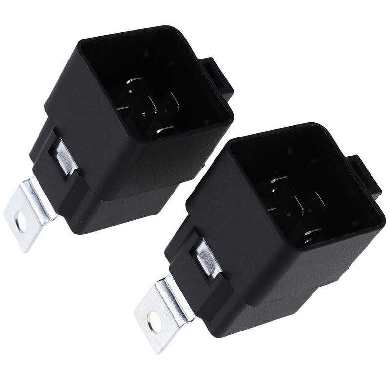DURAFORCE 2PCS 12V 40A Relay 84411012 VF4-55F11-S01 for CASE New Holland Excavator 660