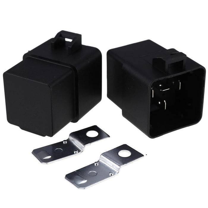 DURAFORCE 2PCS 12V 40A Relay 84411012 VF4-55F11-S01 for CASE New Holland Excavator 660