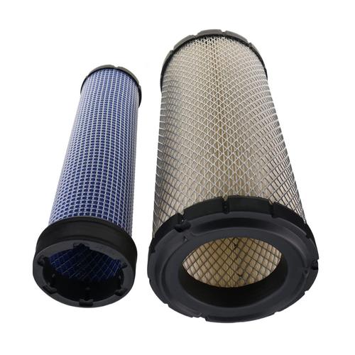 DURAFORCE Air Filter Kit 59800-26110 3A111-19130 for Kubota SVL75 SVL75-2 SVL75C SVL75C-2