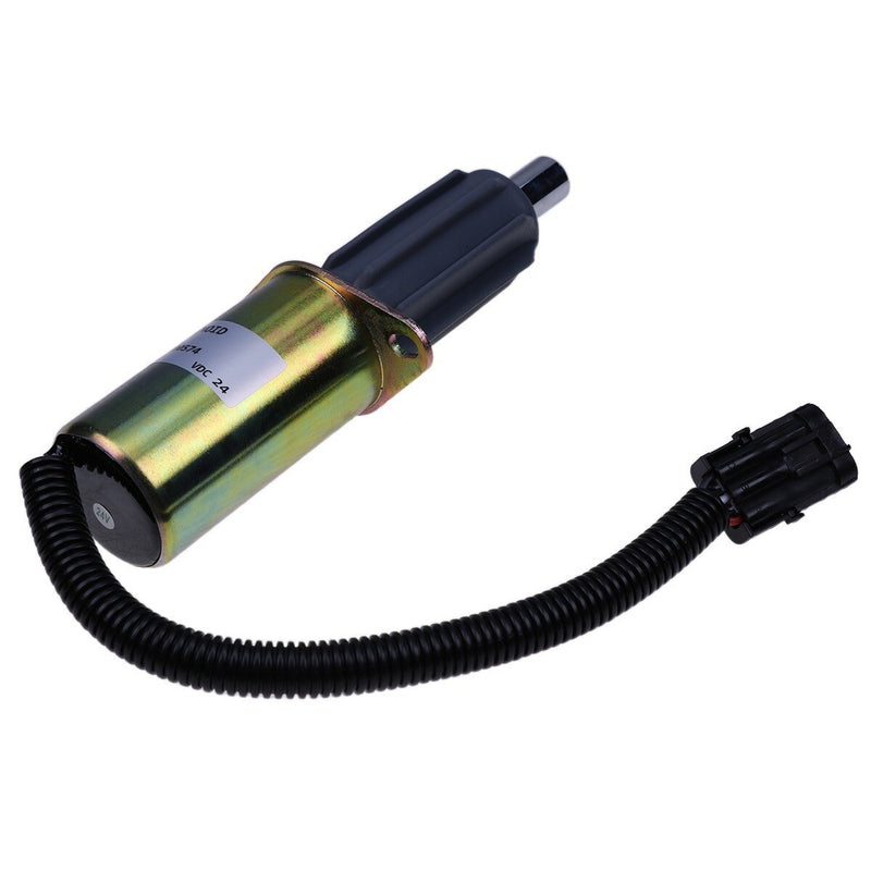 DURAFORCE 24V Fuel Shutoff Solenoid 3921980 3918601 for Cummins Engine 6CT 6CTA 6C 8.3