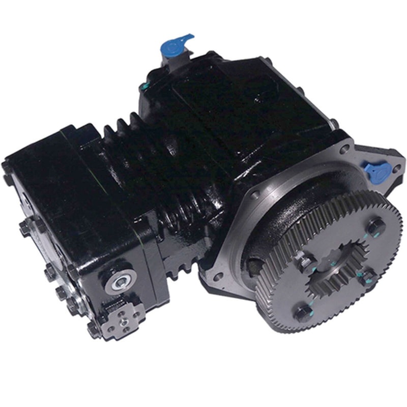 DURAFORCE Air Brake Compressor R23522122 R23522123 for Detroit Series 60 12.7 TU-FLO 750
