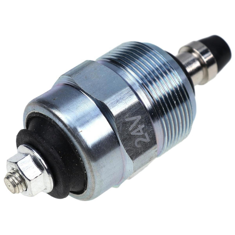 DURAFORCE 24V Shutoff Solenoid Valve 26439029 for Perkins Engine 1104C-44 1006.60T 1004.4T