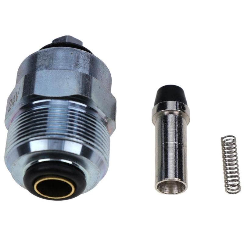 DURAFORCE 24V Shutoff Solenoid Valve 26439029 for Perkins Engine 1104C-44 1006.60T 1004.4T