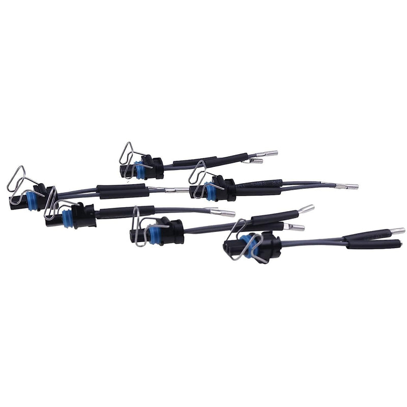 DURAFORCE 6X Fuel Injector Wiring Harness Kit 3669748 366-9748 For Caterpillar CAT C7 C9