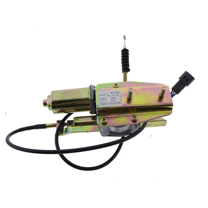 DURAFORCE 24V Solenoid Valve 1819002270 for Isuzu 4BG1 6BG1 Hitachi ZX330 EX200-2 HR1000