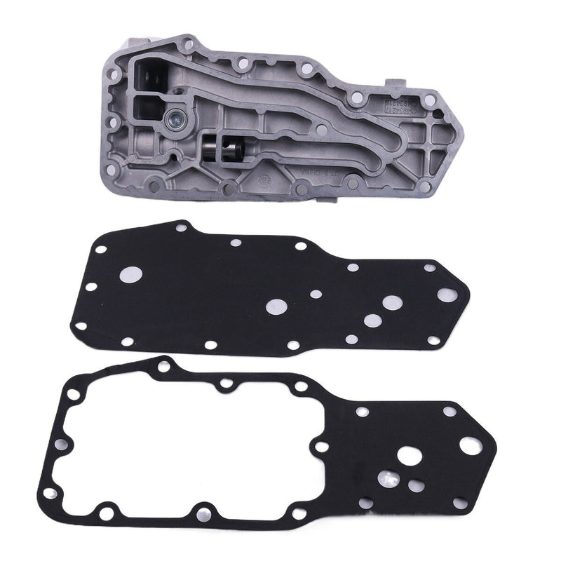 DURAFORCE Oil Filter Support Head Cooler Cover 4934218 for Cummins Engine B5.9L 6B 6BT