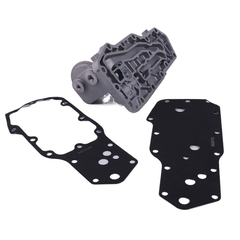 DURAFORCE Oil Filter Support Head Cooler Cover 4934218 for Cummins Engine B5.9L 6B 6BT