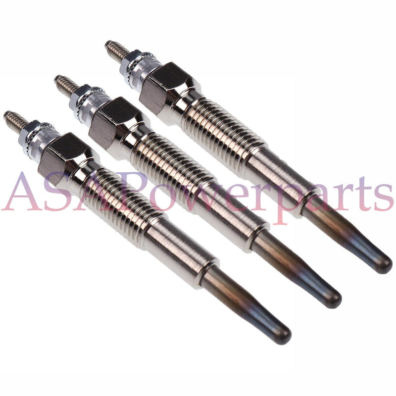 DURAFORCE 3X Glow Plug SBA185366190 for CASE Engine ISM N844 Tractor D25 D35 D40 DX24 DX25