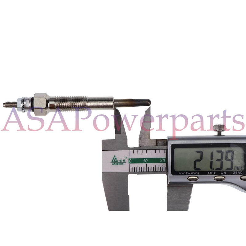 DURAFORCE 3X Glow Plug SBA185366190 for CASE Engine ISM N844 Tractor D25 D35 D40 DX24 DX25