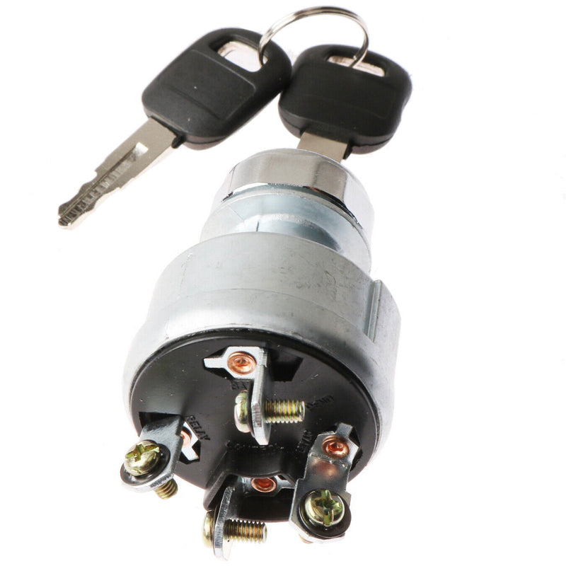 DURAFORCE Ignition Starter Switch With 2 Keys 9G-7641 For Caterpillar 3306B 3406C C9 CAT