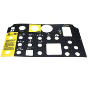 DURAFORCE Platform Control Panel Decal 72081 72081GT for Genie Z-34/22N Z-34/22 DC Z-34/22