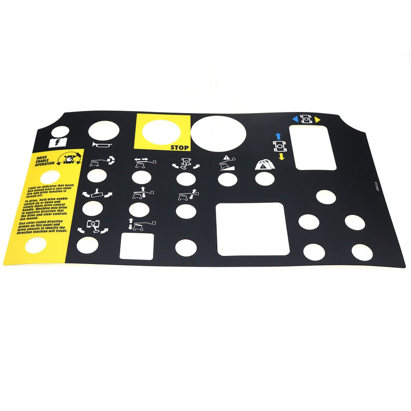DURAFORCE Platform Control Panel Decal 72081 72081GT for Genie Z-34/22N Z-34/22 DC Z-34/22