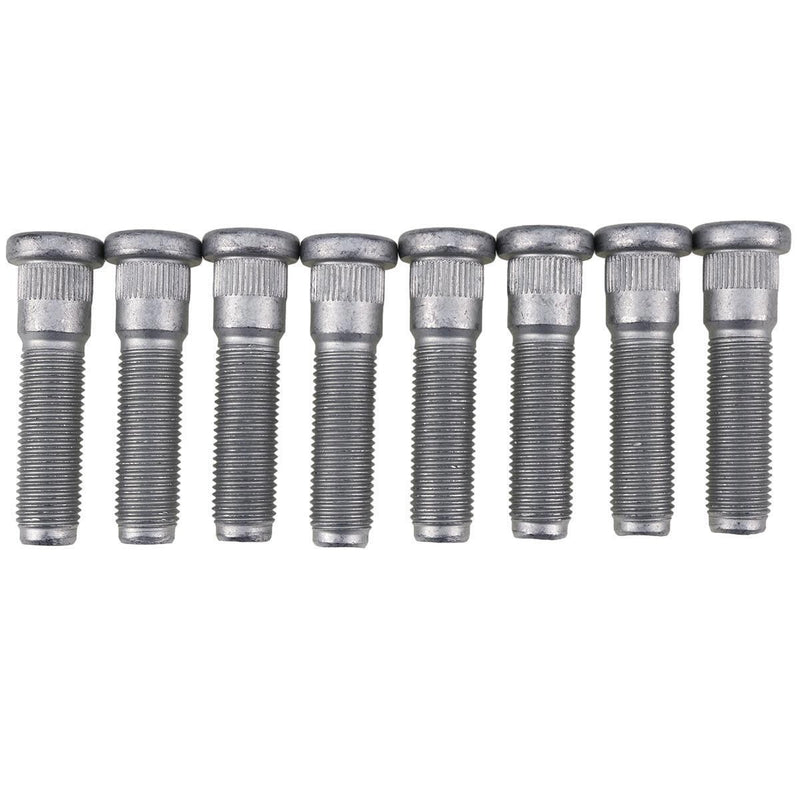 DURAFORCE 8 Pcs Front & Rear Wheel Hub Stud 06509866AA for Dodge Ram 2500 3500 2012-2022
