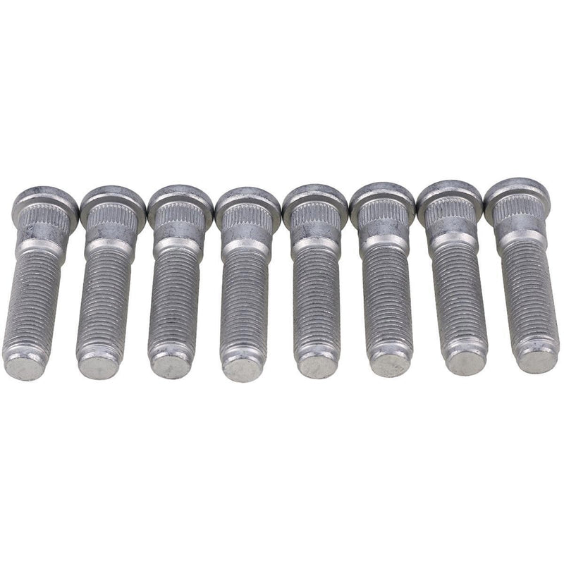 DURAFORCE 8 Pcs Front & Rear Wheel Hub Stud 06509866AA for Dodge Ram 2500 3500 2012-2022