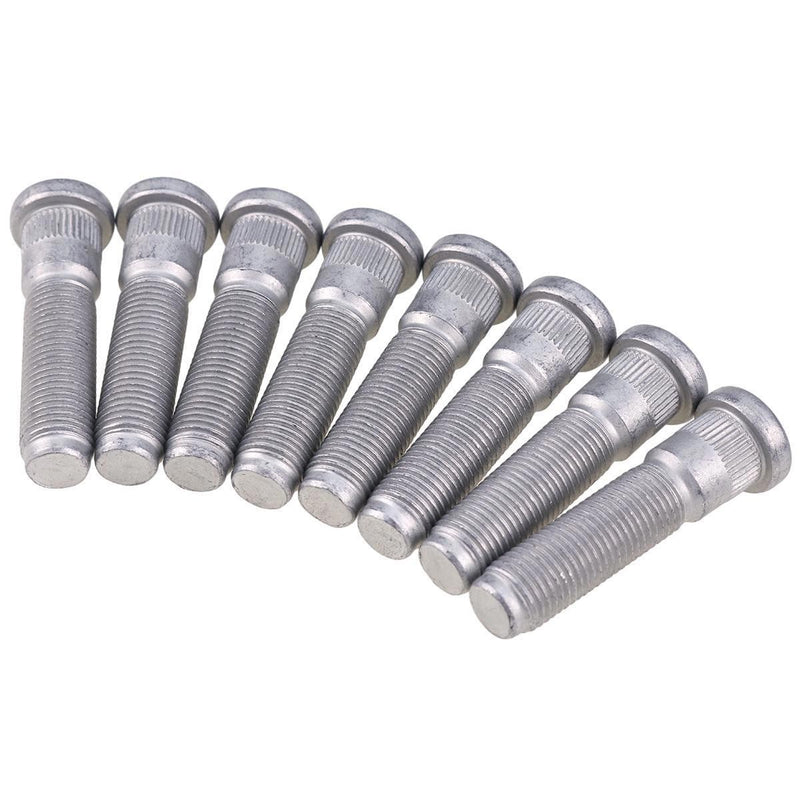 DURAFORCE 8 Pcs Front & Rear Wheel Hub Stud 06509866AA for Dodge Ram 2500 3500 2012-2022