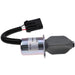 DURAFORCE 12V Shutoff Solenoid 7136559 6681512 for Bobcat A220 S100 S130 S150 450 453 463