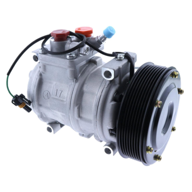 DURAFORCE 10PA17C A/C Compressor 447100-2381 for John Deere 5520 6403 6603 7600 7610 7630