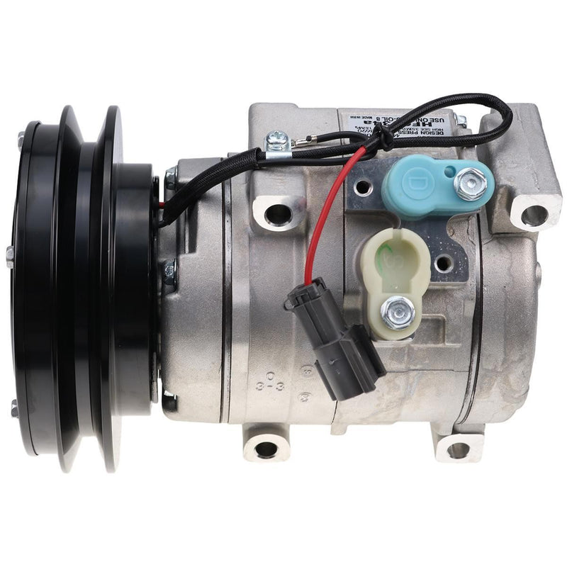 DURAFORCE 10S15C A/C Compressor 17A-911-4810 for Komatsu D155A-6 D155AX-5 D155AX-6