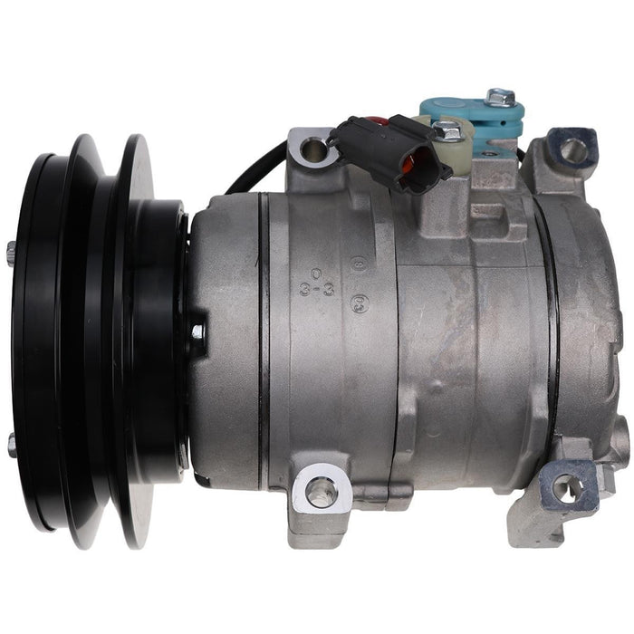 DURAFORCE 10S15C A/C Compressor 17A-911-4810 for Komatsu D155A-6 D155AX-5 D155AX-6