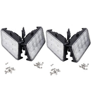 DURAFORCE 4Pcs 6"x4" LED Cab Light 6500K AH159332 for John Deere 9410 9510 9610 9400 9500