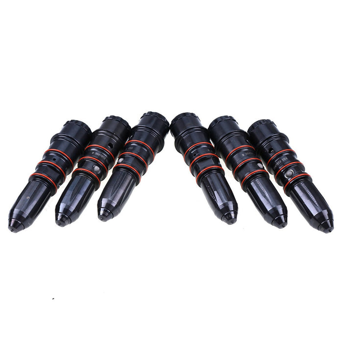 DURAFORCE 6Pcs Fuel Injector 3047973 3030445 3060594 for Cummins NTC N855 NT855 NTA855