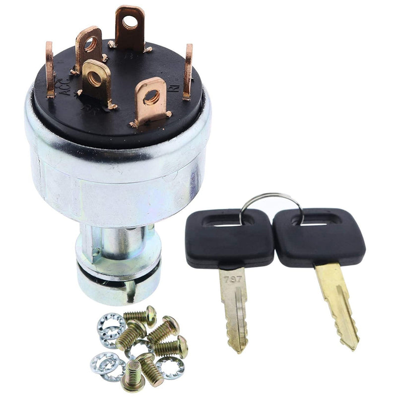 DURAFORCE Ignition Switch 22B-06-11910 for Komatsu HB205-1 PC35MR-3 PC60-8 PC128US-2