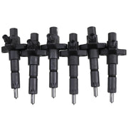 DURAFORCE 6 PCS Fuel Injector 1-15300250-2 for Isuzu 6BD1 6BG1 Hitachi EX200-2 EX200-3