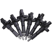 DURAFORCE 6 PCS Fuel Injector 1-15300250-2 for Isuzu 6BD1 6BG1 Hitachi EX200-2 EX200-3