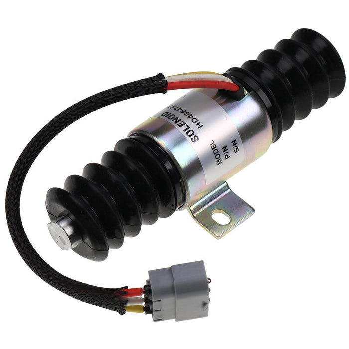 DURAFORCE 24V Stop Solenoid VOE11033954 for Volvo L120B L120C L150 L150C L180 L90B L90C