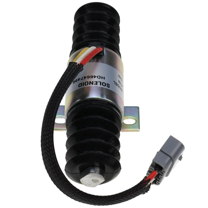 DURAFORCE 24V Stop Solenoid VOE11033954 for Volvo L120B L120C L150 L150C L180 L90B L90C