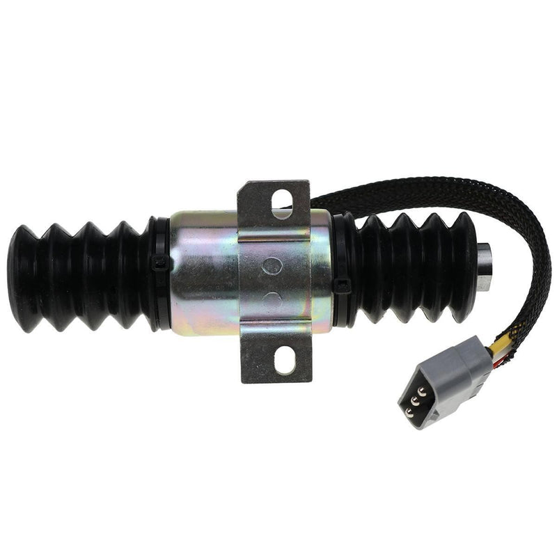 DURAFORCE 24V Stop Solenoid VOE11033954 for Volvo L120B L120C L150 L150C L180 L90B L90C