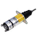 DURAFORCE 12V Stop Solenoid 307-2758 with Three Terminal for Miller Welders AEAD 200LE