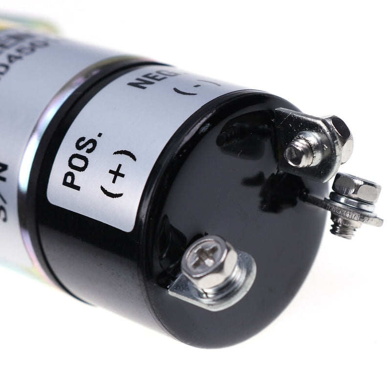 DURAFORCE 12V Stop Solenoid 307-2758 with Three Terminal for Miller Welders AEAD 200LE